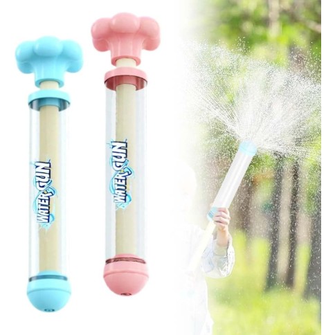 Feuerwerks Wasserpistole, 2 Stück, Blau + Rosa