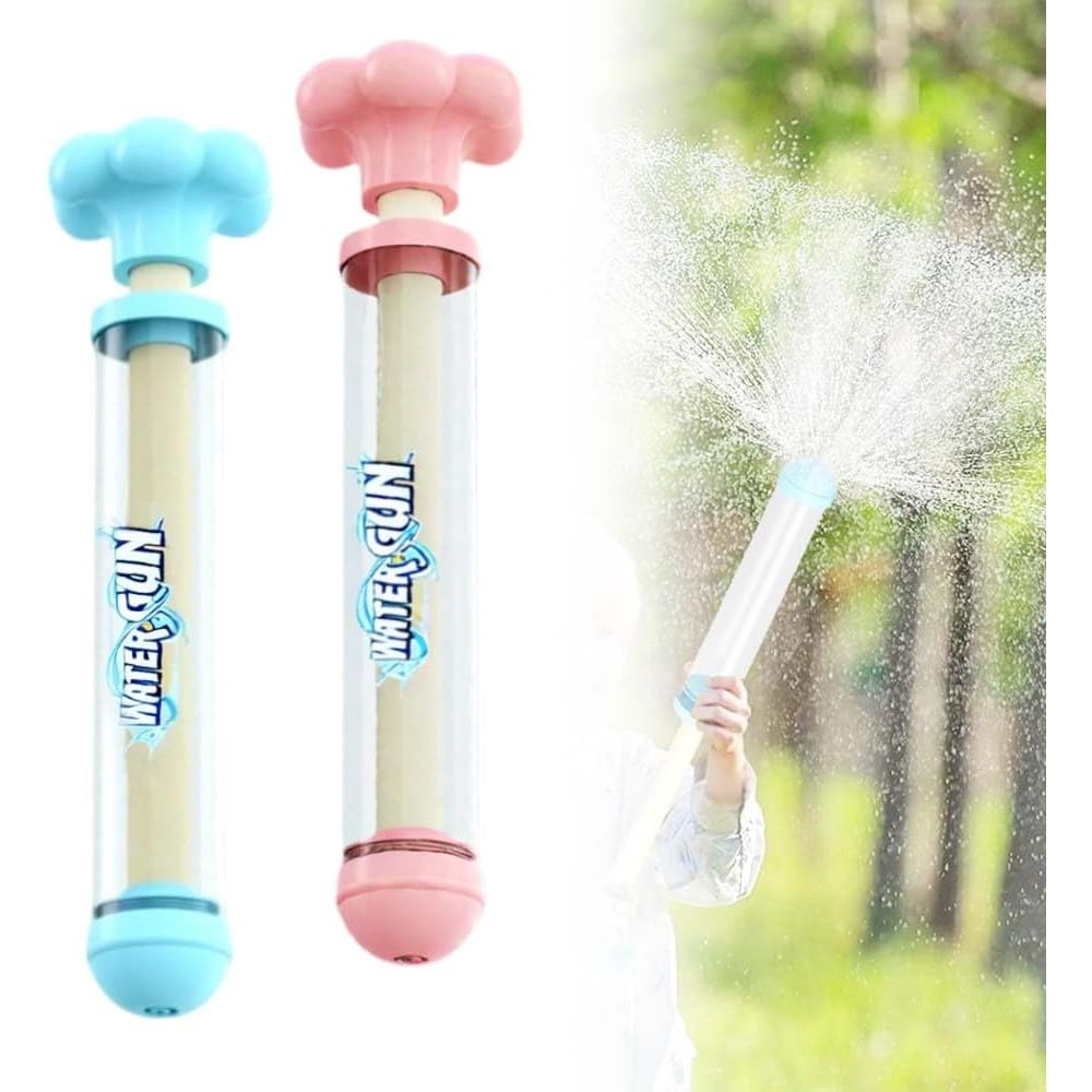 Feuerwerks Wasserpistole, 2 Stück, Blau + Rosa