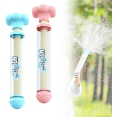 Feuerwerks Wasserpistole, 2 Stück, Blau + Rosa