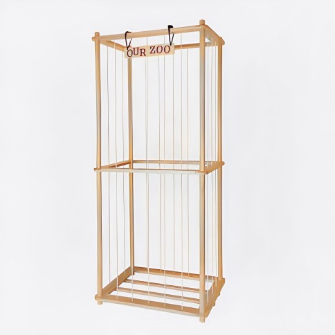 copie de la tour de jouet / étagère pour jouets en peluche, zoo