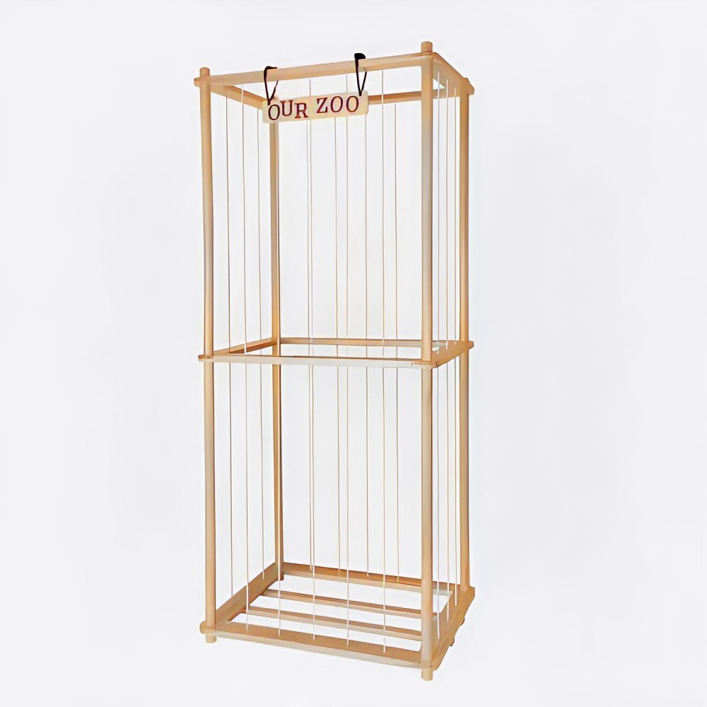 copie de la tour de jouet / étagère pour jouets en peluche, zoo