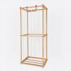 copie de la tour de jouet / étagère pour jouets en peluche, zoo