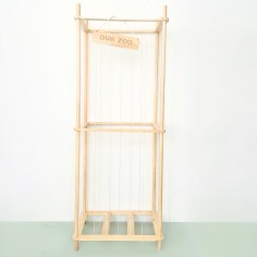 copie de la tour de jouet / étagère pour jouets en peluche, zoo