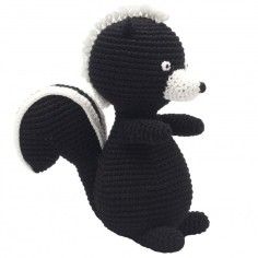 Häkel-Teddybär, Black Skunk
