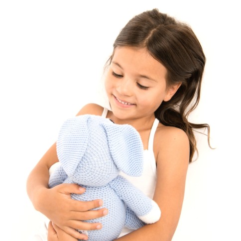 natureZOO XL Teddybär, Hellblaues Kaninchen