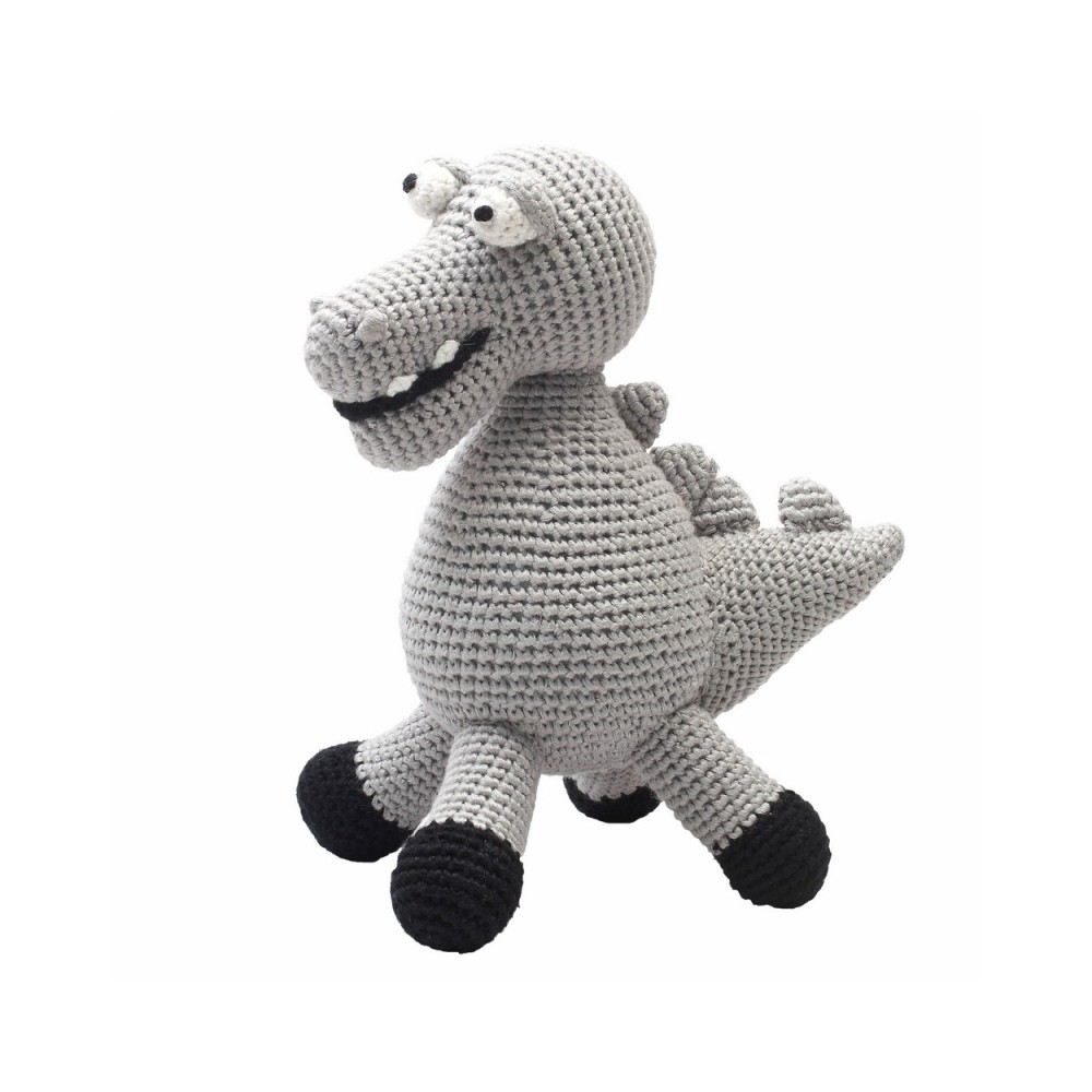 natureZOO XL Teddybär, Graues Krokodil