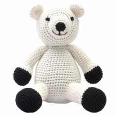 natureZOO XL-Spieltier, 40 cm hoch - Sir Polar Bear