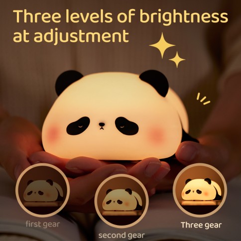 Kawaii Panda Nachtlicht mit Touch-Control