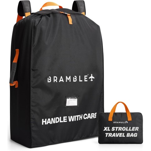 Bramble universelle Kinderwagen Reisetasche XL, Schwarz