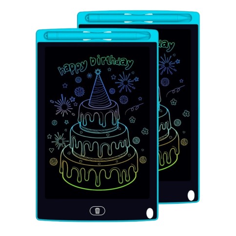 Tableau d'écriture à écran LCD et de peinture pour enfants (ensemble de 2)