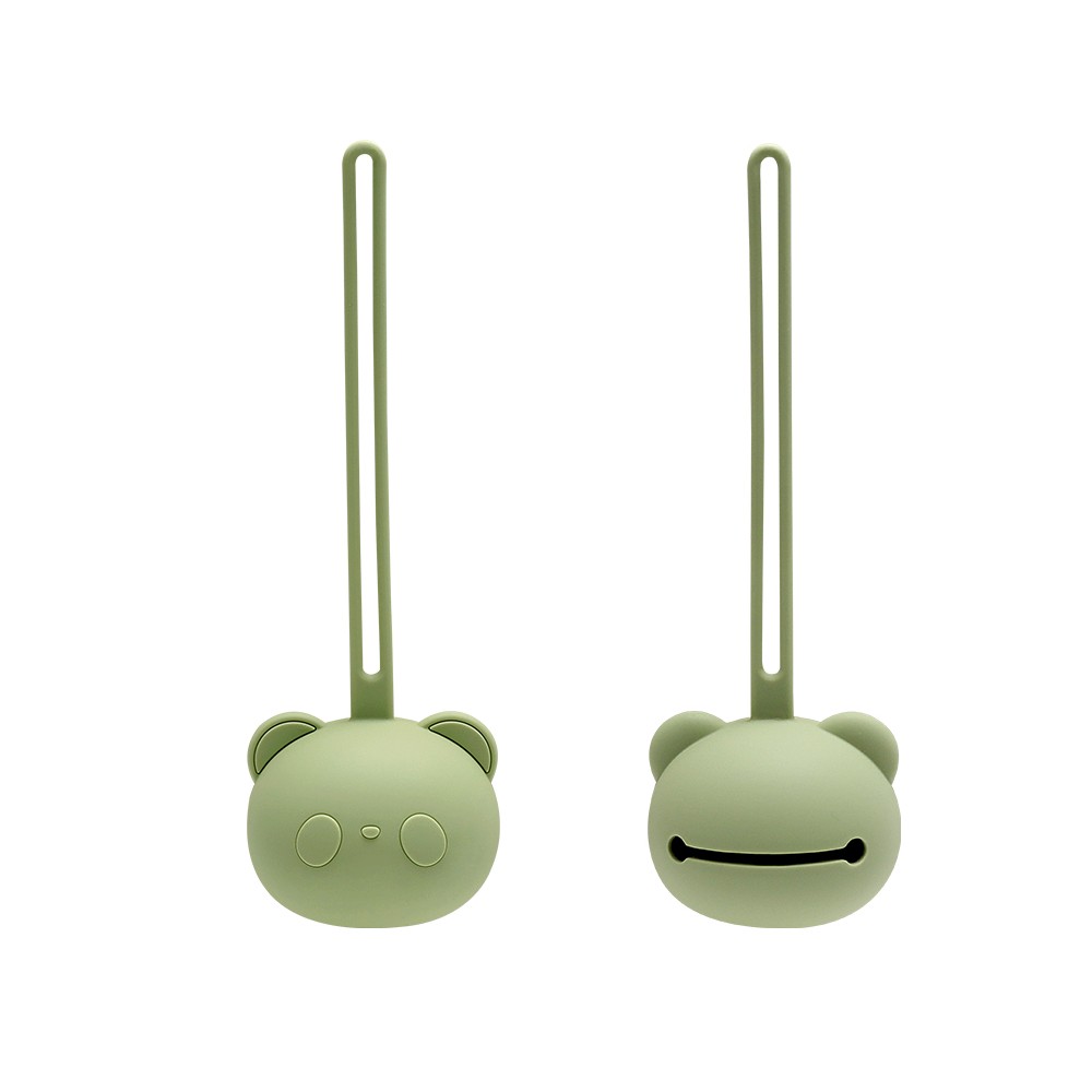 boîte à sucette en silicone ours