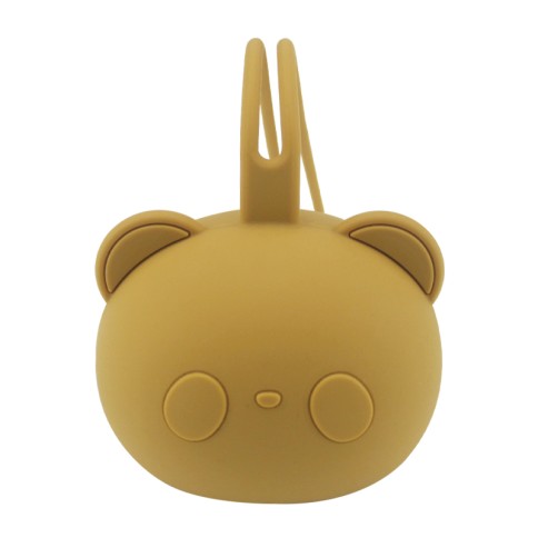 boîte à sucette en silicone ours