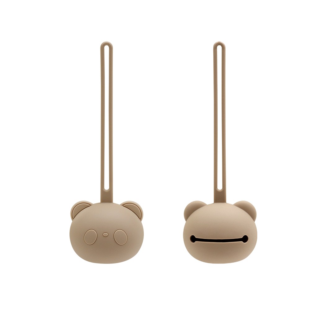 Bôite à Sucette en silicone ours