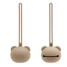 Bôite à Sucette en silicone ours