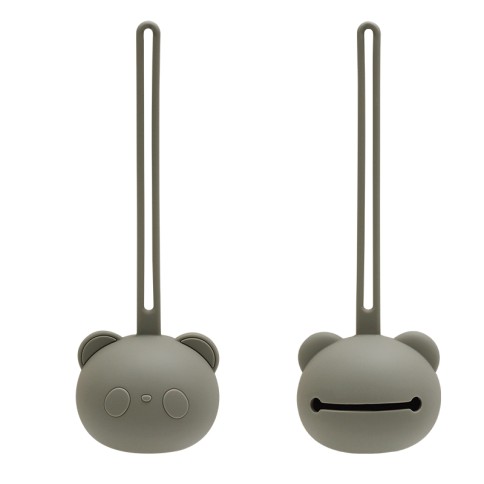 Bôite à Sucette en silicone ours