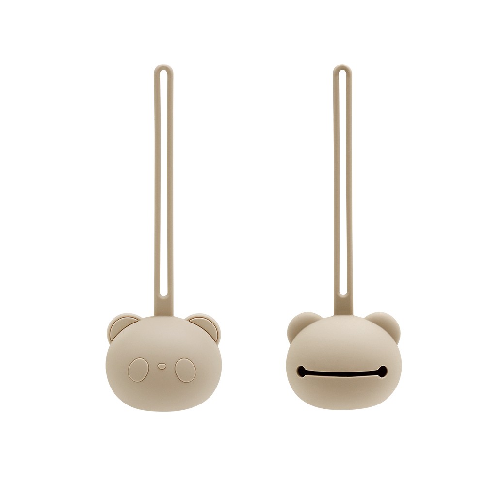 Sucette en silicone ours