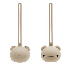Sucette en silicone ours