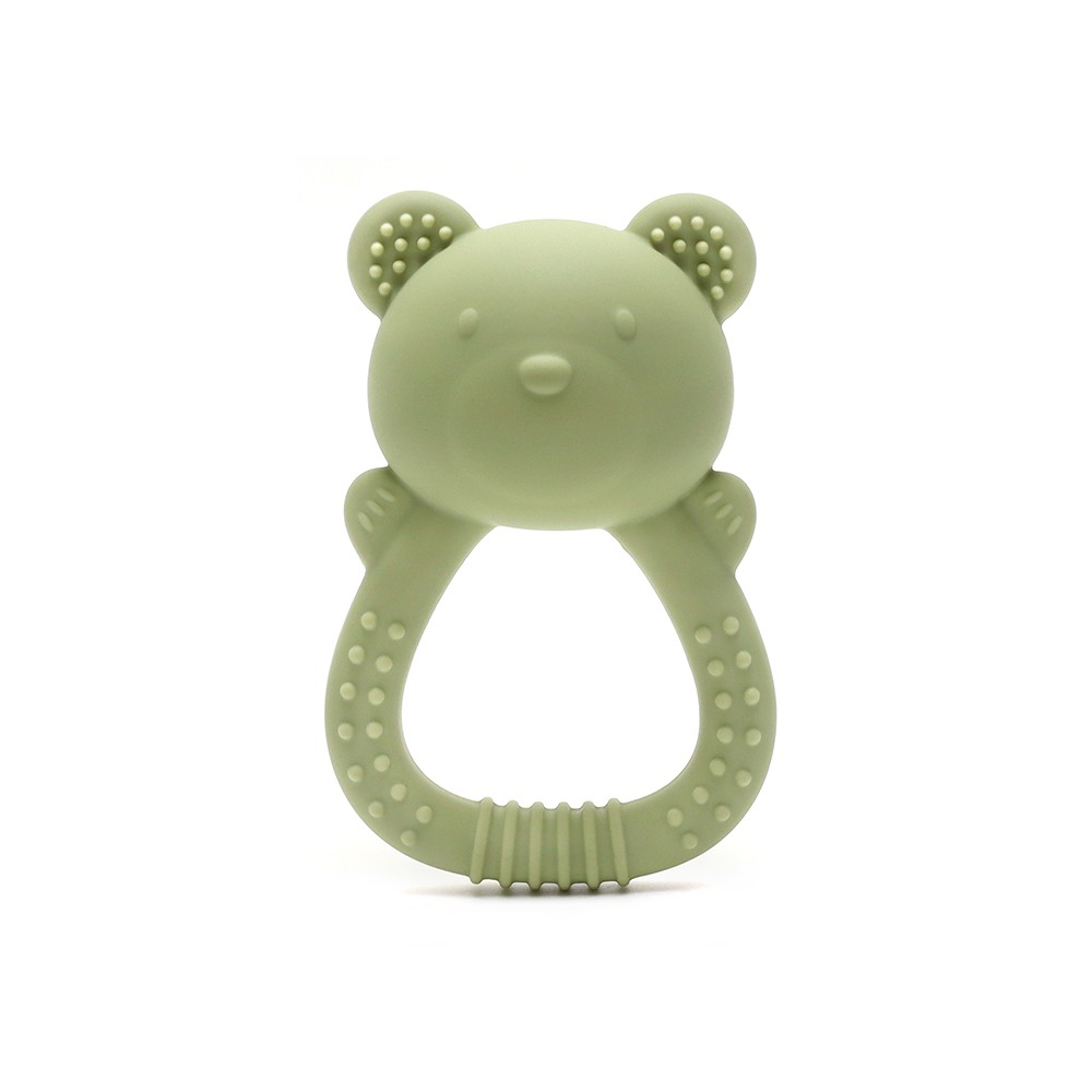 Hochet de sable en silicone pour bébé
