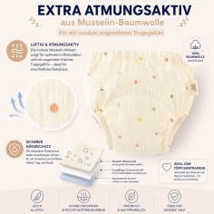 Musselin Töpfchen Lernhöschen