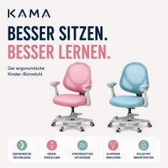 Chaise de bureau ergonomique pour enfants