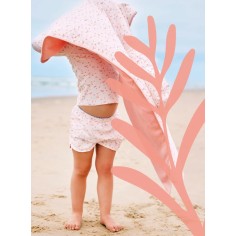 copie de la serviette de bain Poncho UV50 +