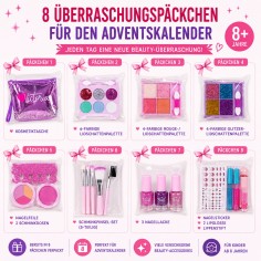 Set d'ordinateur portable pour enfants XXL - 8 cas surprises pour le calendrier de l'avent