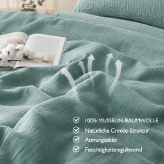 Copie de Ferm Living Linge de lit, adulte (140x200), Swans Rose