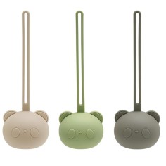boîte à sucette en silicone ours