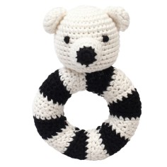 natureZOO Häkelringrassel, Eisbär