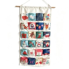 Adventskalender zum Aufhängen und Befüllen