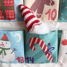 Adventskalender zum Aufhängen und Befüllen