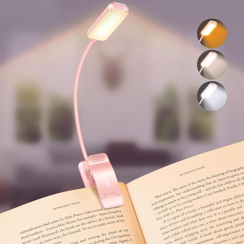Gritin Leselampe/ Klemmlampe, Rosa