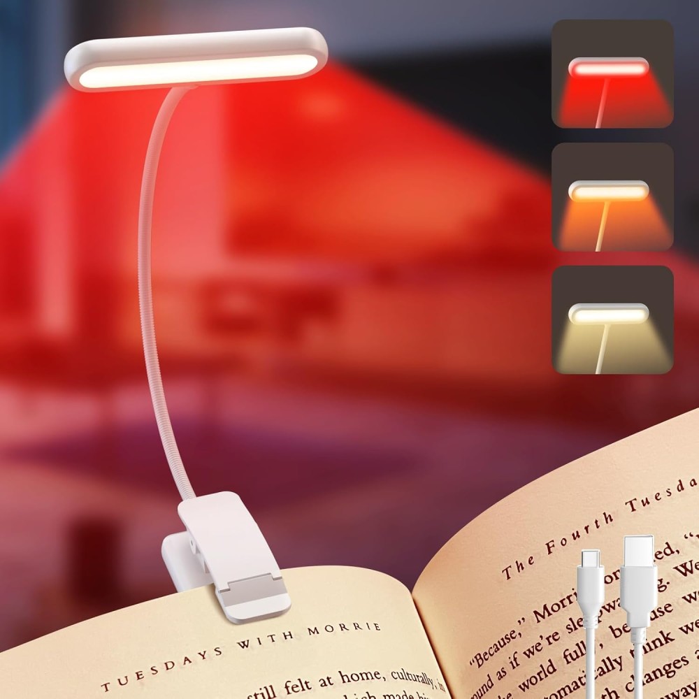 copie de la lampe de lecture de gritin / Lampe de serrage avec 19 LED, Noir