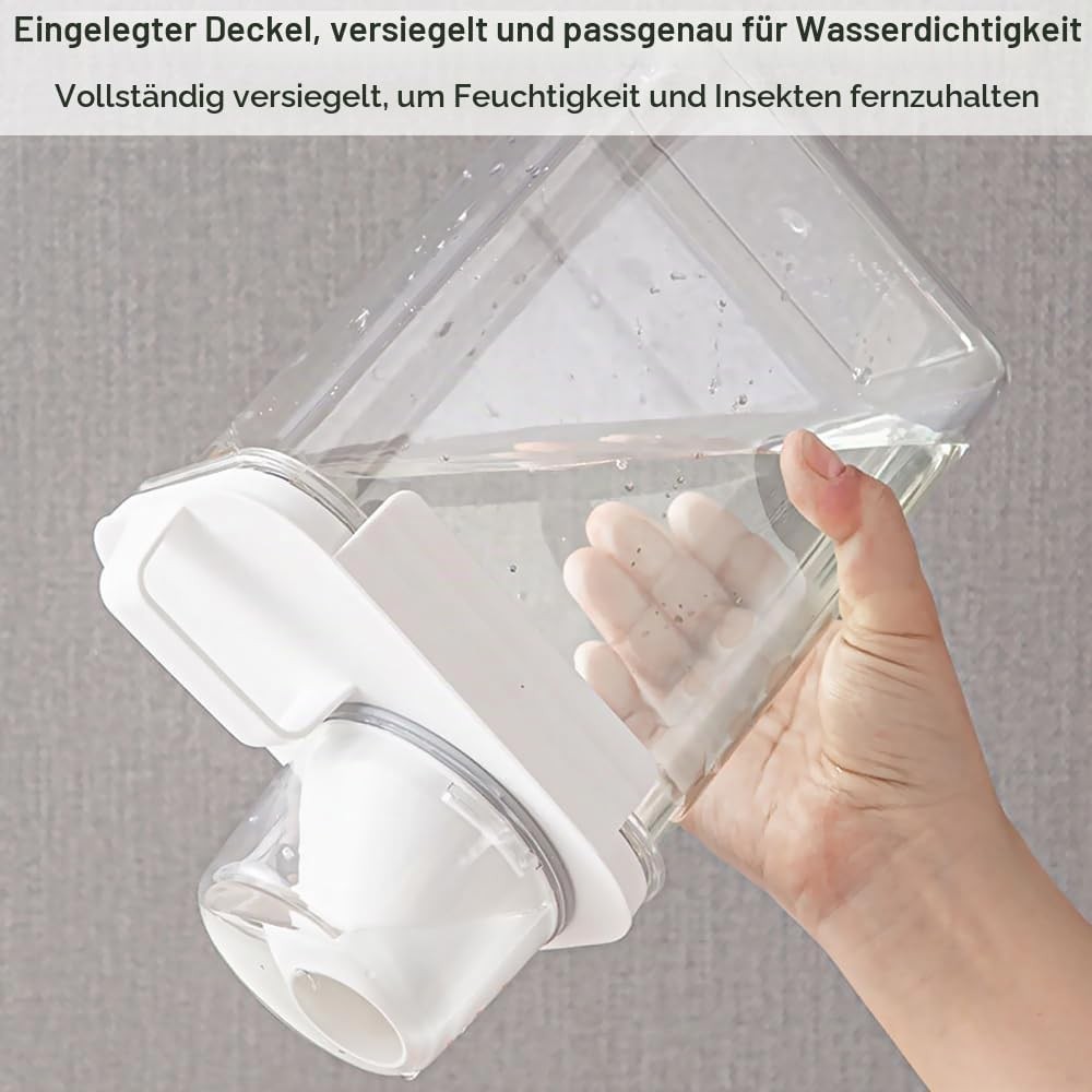 Vorratsbehälter mit Messbecher, 1800 ml