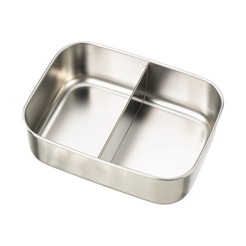 Edelstahl Lunch Box mit Silikon Deckel