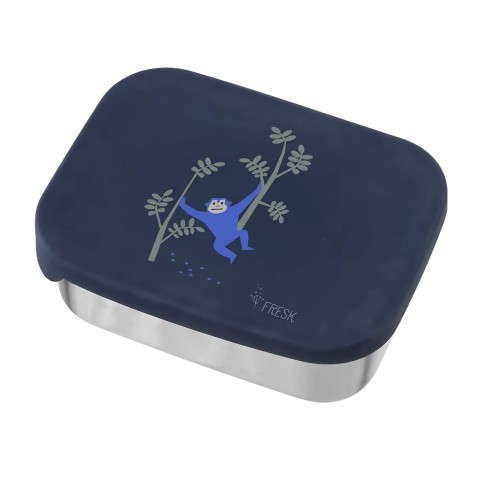 Edelstahl Lunch Box mit Silikon Deckel