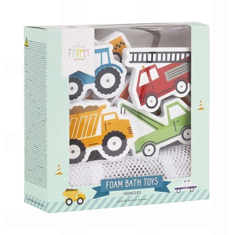 copie de jouet de bain en mousse incl. Réseau de stockage / Amis forestiers