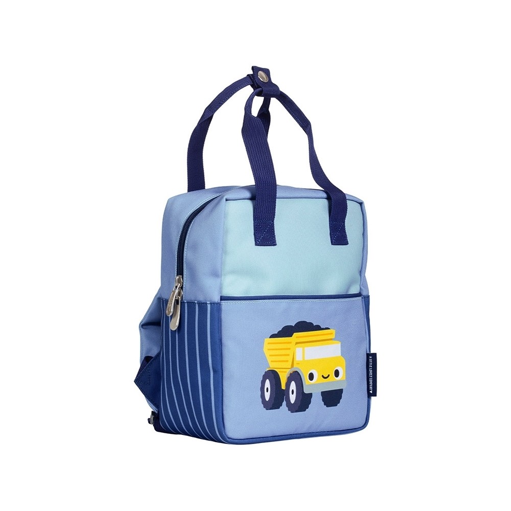 Kleiner Rucksack / quadratisch / Kipplaster