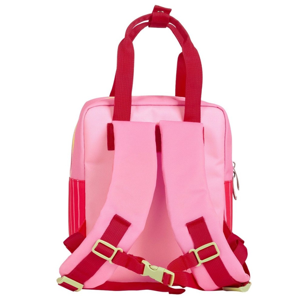 Kleiner Rucksack / quadratisch / Fröhliche Kirschen