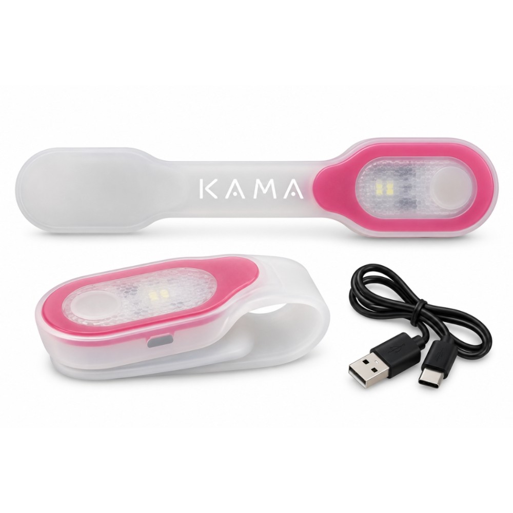 Clip de lumière LED pour sac de l'école, poussette, jogging