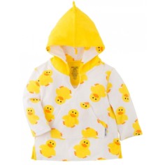 Zoocchini Frotte-Kapuzenshirt - Puddles der Ente