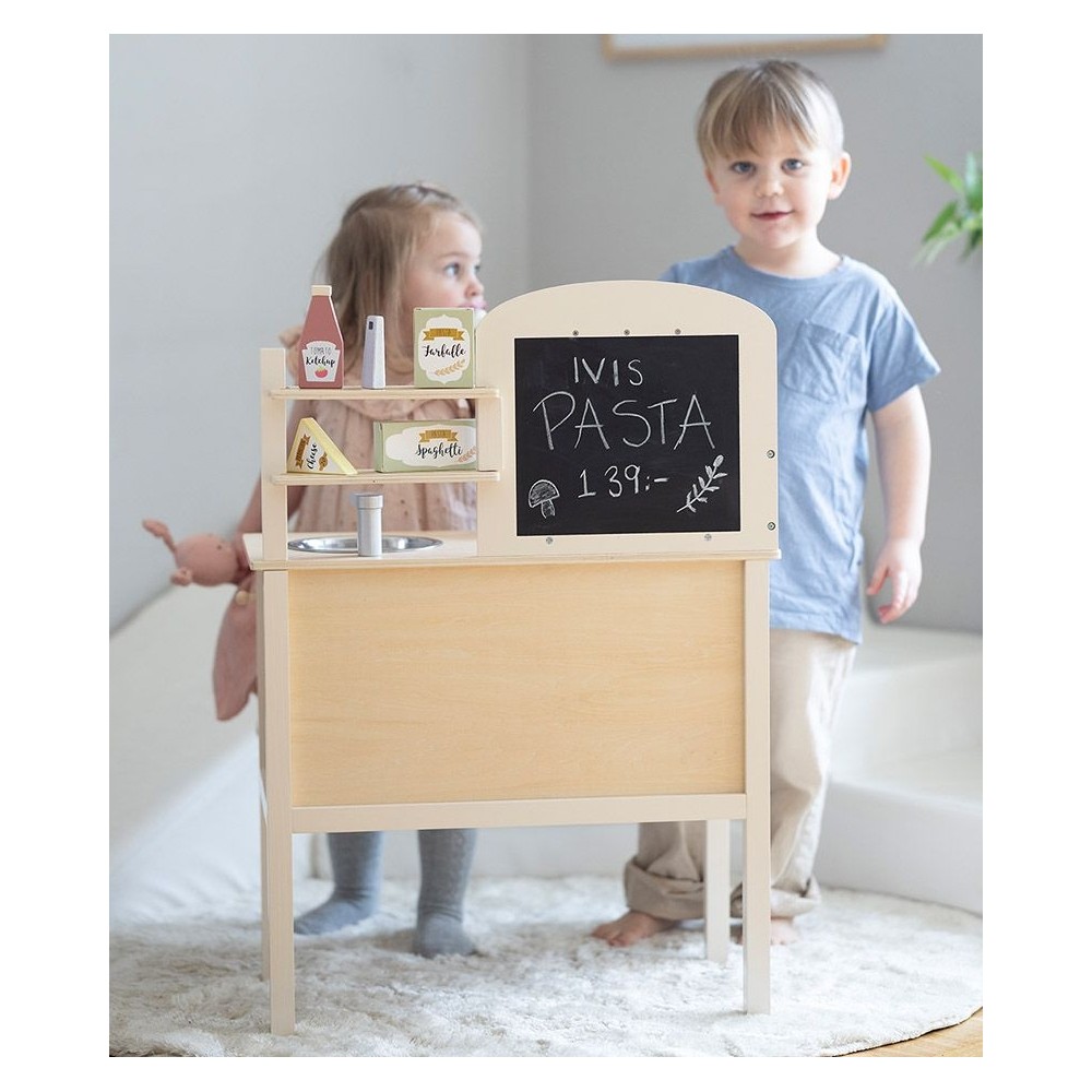 Spielküche aus Holz für Kinder