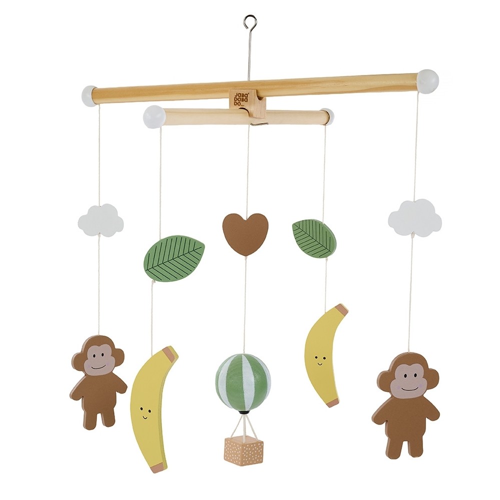 Singe mobile en bois