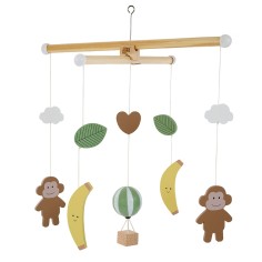 Singe mobile en bois