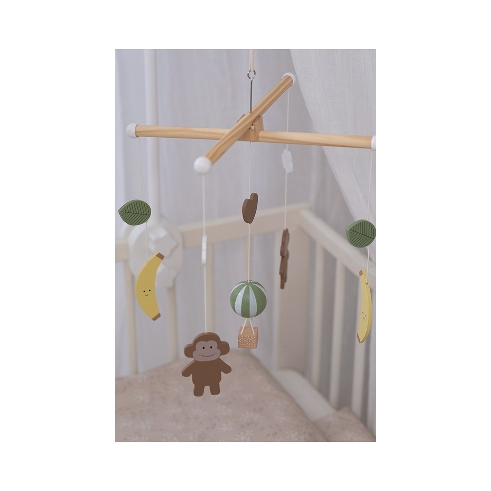 Singe mobile en bois