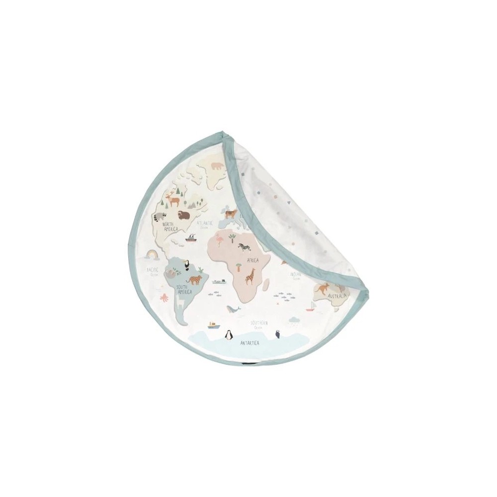 noomad sac à ranger & tapis jouer