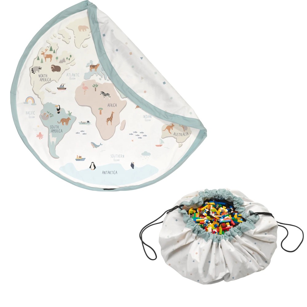 noomad sac à ranger & tapis jouer