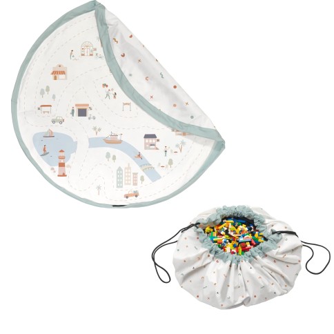 noomad sac à ranger & tapis jouer