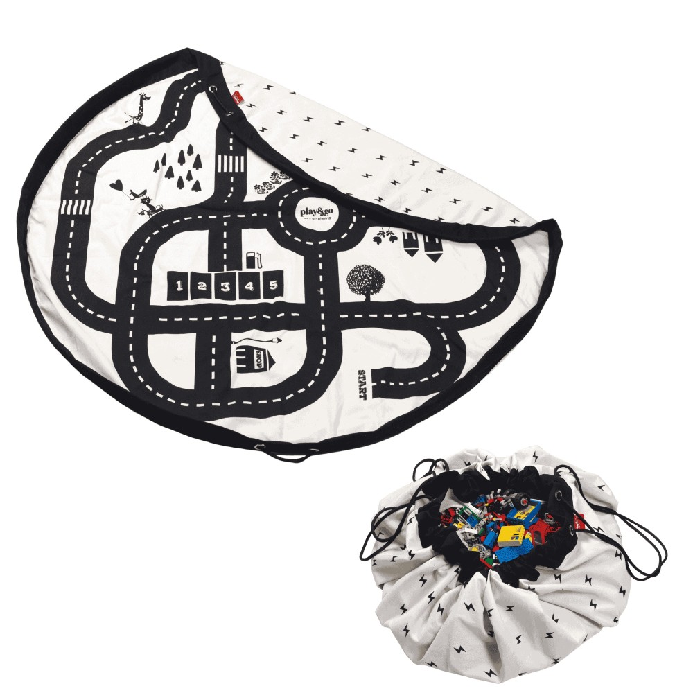 noomad sac à ranger & tapis jouer