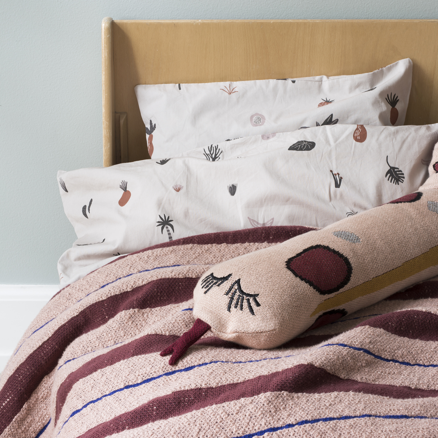 Baby bettwäsche wolken von ferm living